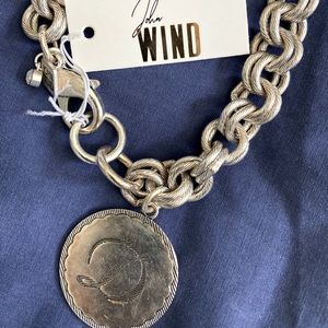 NWT John Wind Sorority Gal initial bracelet